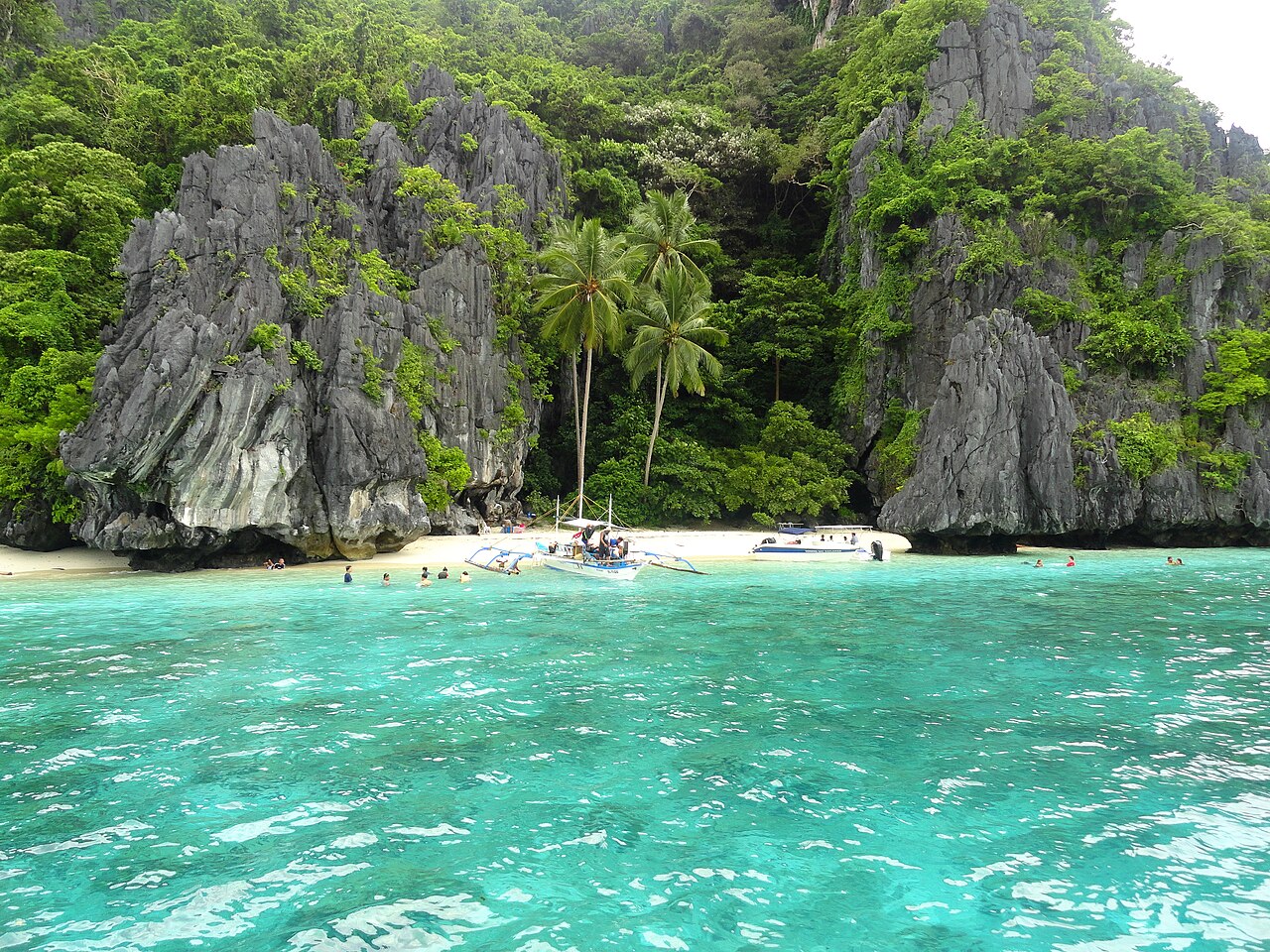 Isla de Entalula, en el Tour B de El Nido